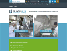 Tablet Screenshot of jagerrvs.nl